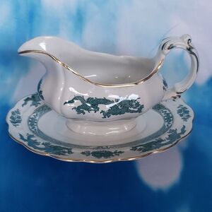 Booths LTD. Dragon Gravy Boat- Made in England